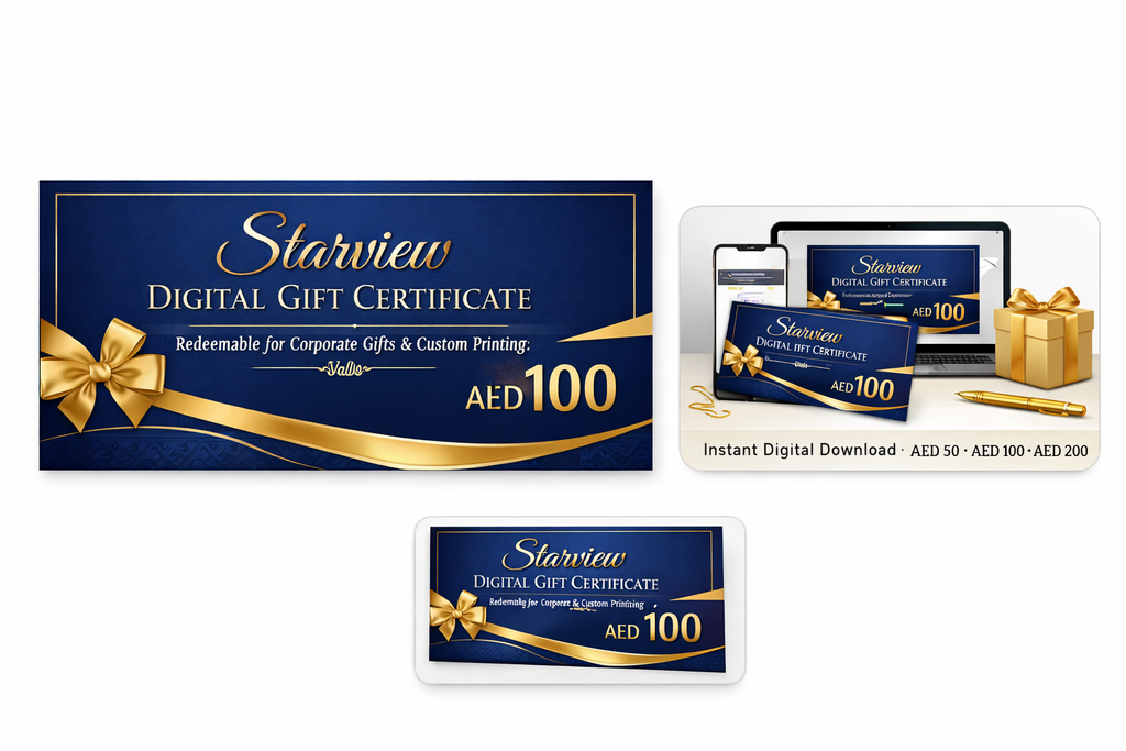 Starview Digital Gift Certificate – AED 100