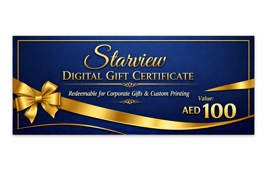 Starview Digital Gift Certificate – AED 100