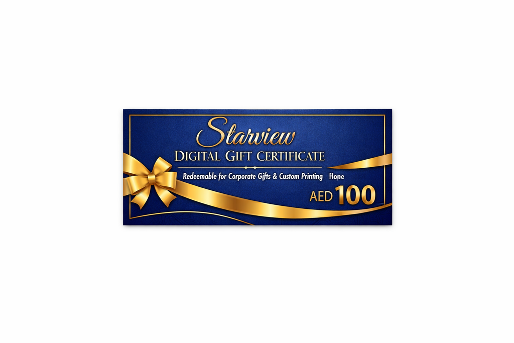 Starview Digital Gift Certificate – AED 100