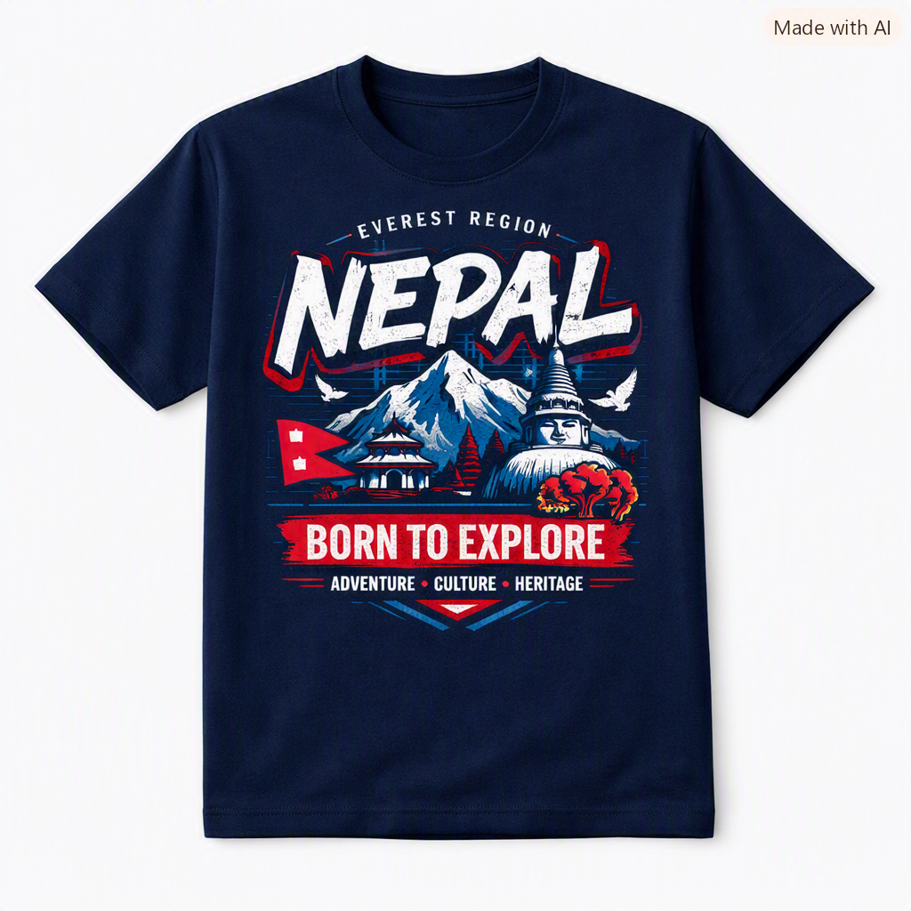 Himalayan Nepal Disaster Solidarity Tee