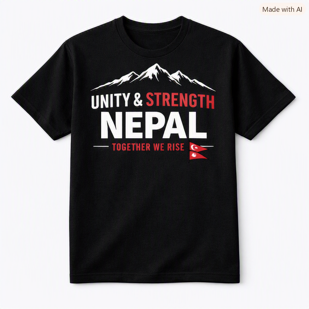 Himalayan Nepal Disaster Solidarity Tee