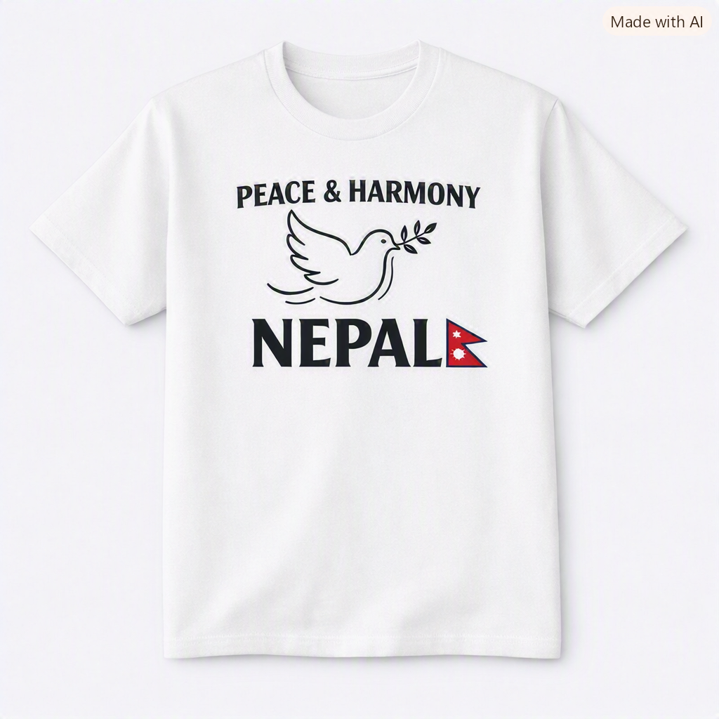 Himalayan Nepal Disaster Solidarity Tee