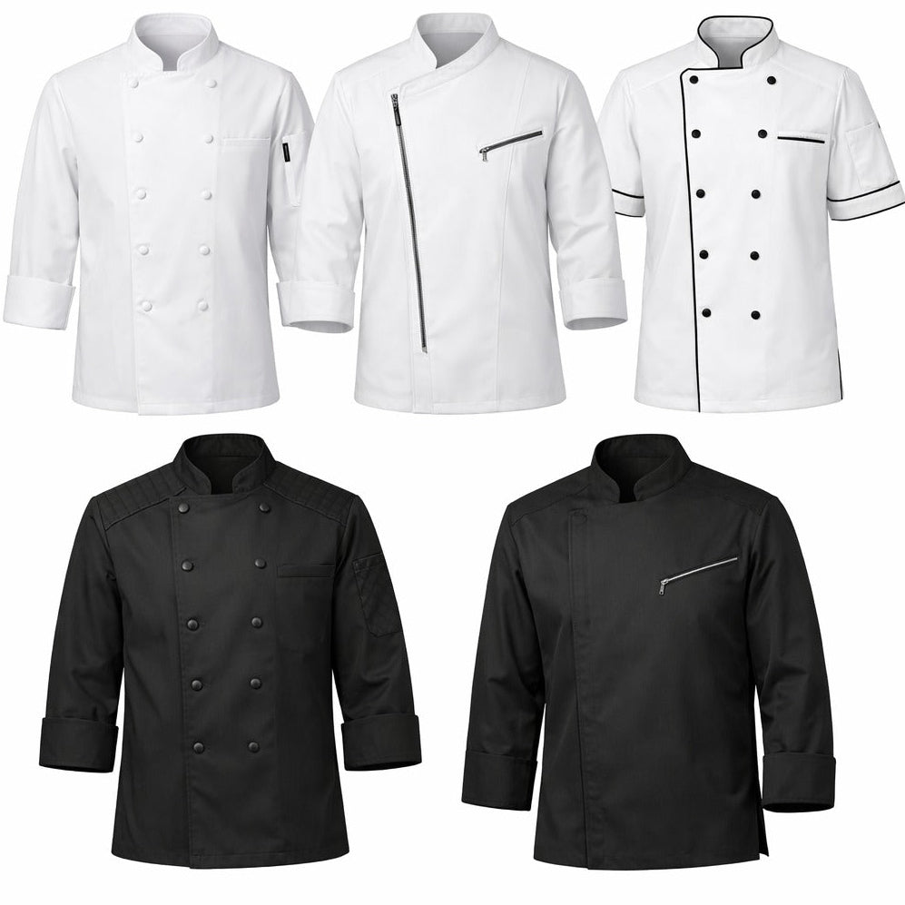 Chef Coat – Customizable Colors (White, Black & More)
