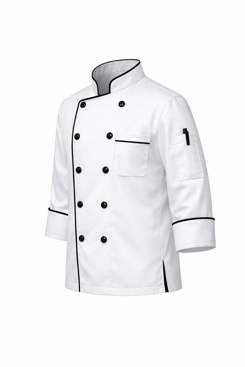 Chef Coat – Customizable Colors (White, Black & More)