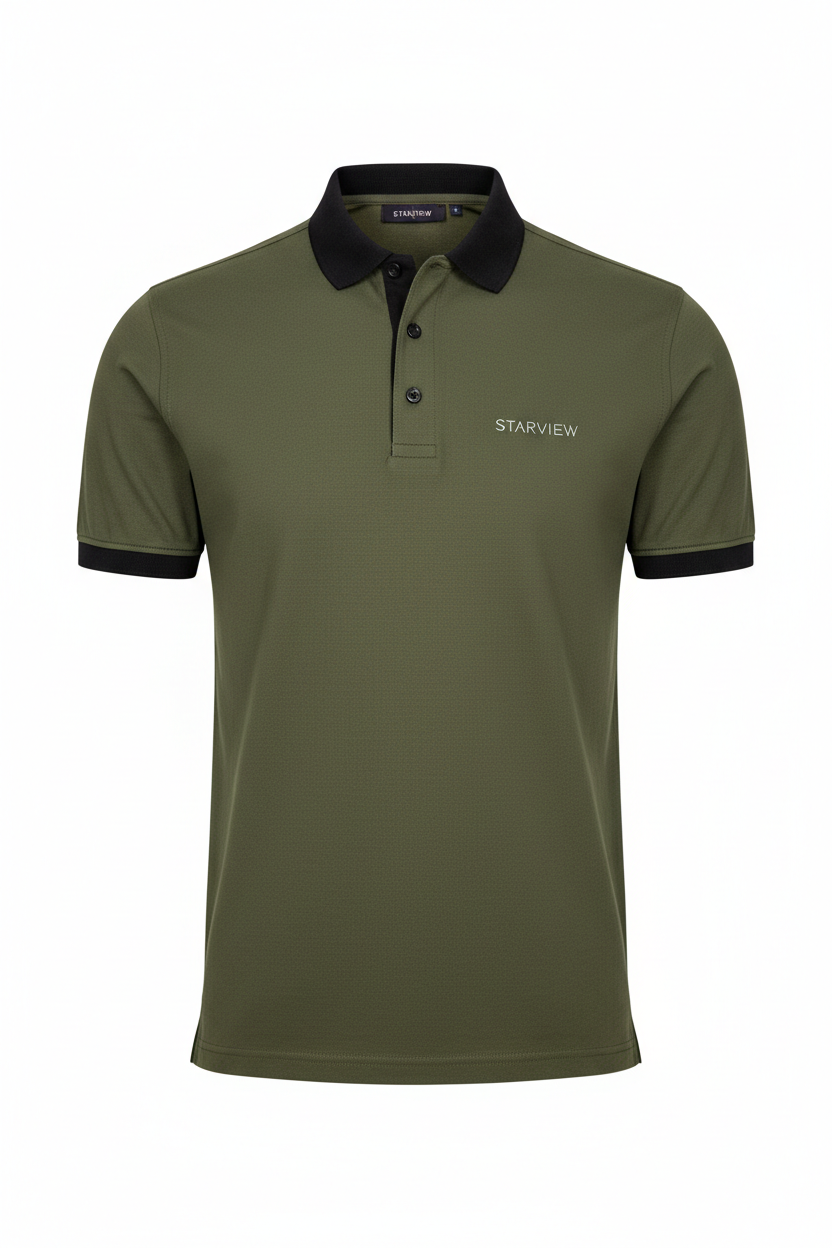 Starview Fashion Olive Polo