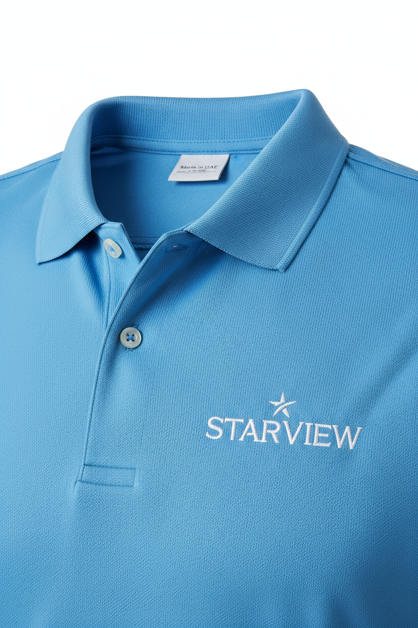 Starview Corporate Sky Blue Polo