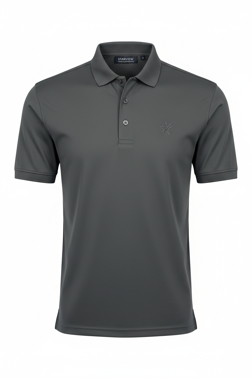 Starview Corporate Charcoal Polo