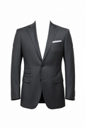 Starview Corporate Charcoal Pinstripe Blazer