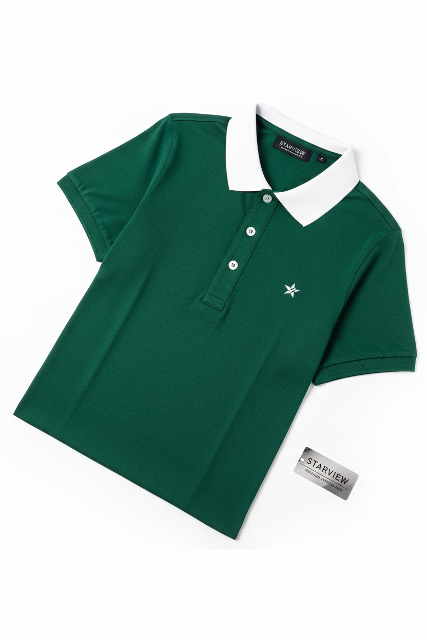Starview Fashion Forest Green Polo