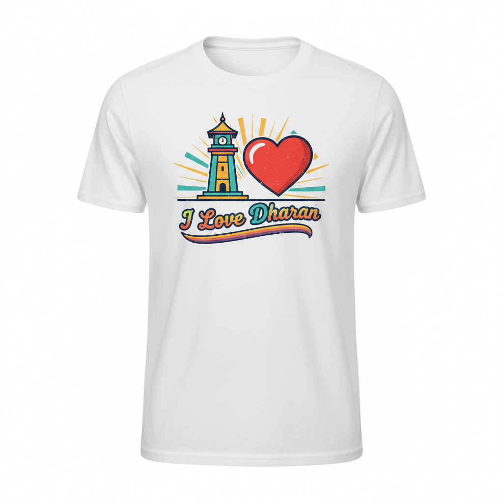 I Love Dharan Tee