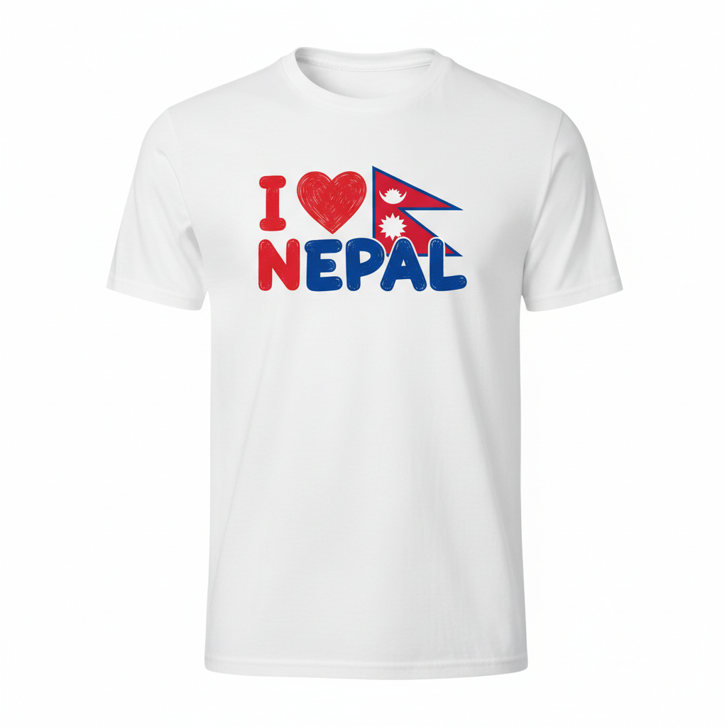 I Love Nepal Tee