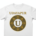 Udayapur Nepal Solidarity Tee - golden graphic print