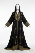 Jannat Black Gold Abaya