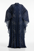 Jannat Midnight Blue Abaya