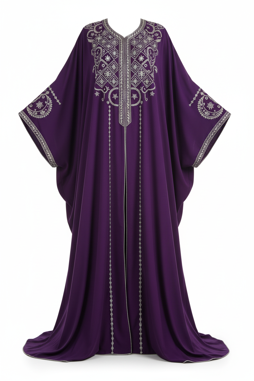 Jannat Purple Abaya