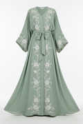 Jannat Sage Green Abaya