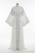 Jannat White Abaya