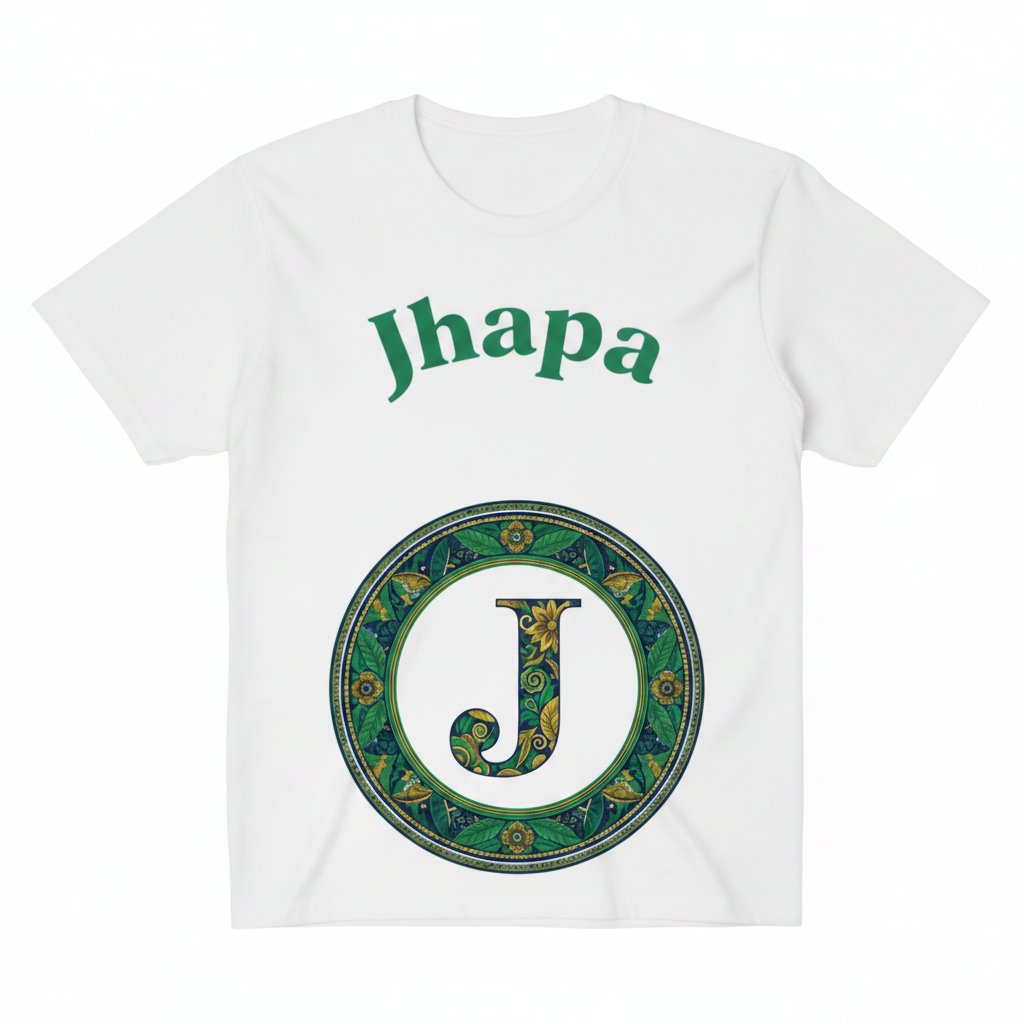 Jhapa Tee - Circle Moved Down