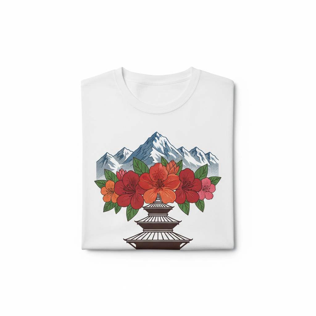 Rhododendron - Nepal Solidarity Tee