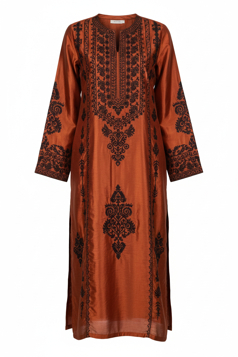 Starview Copper Orange Kurti