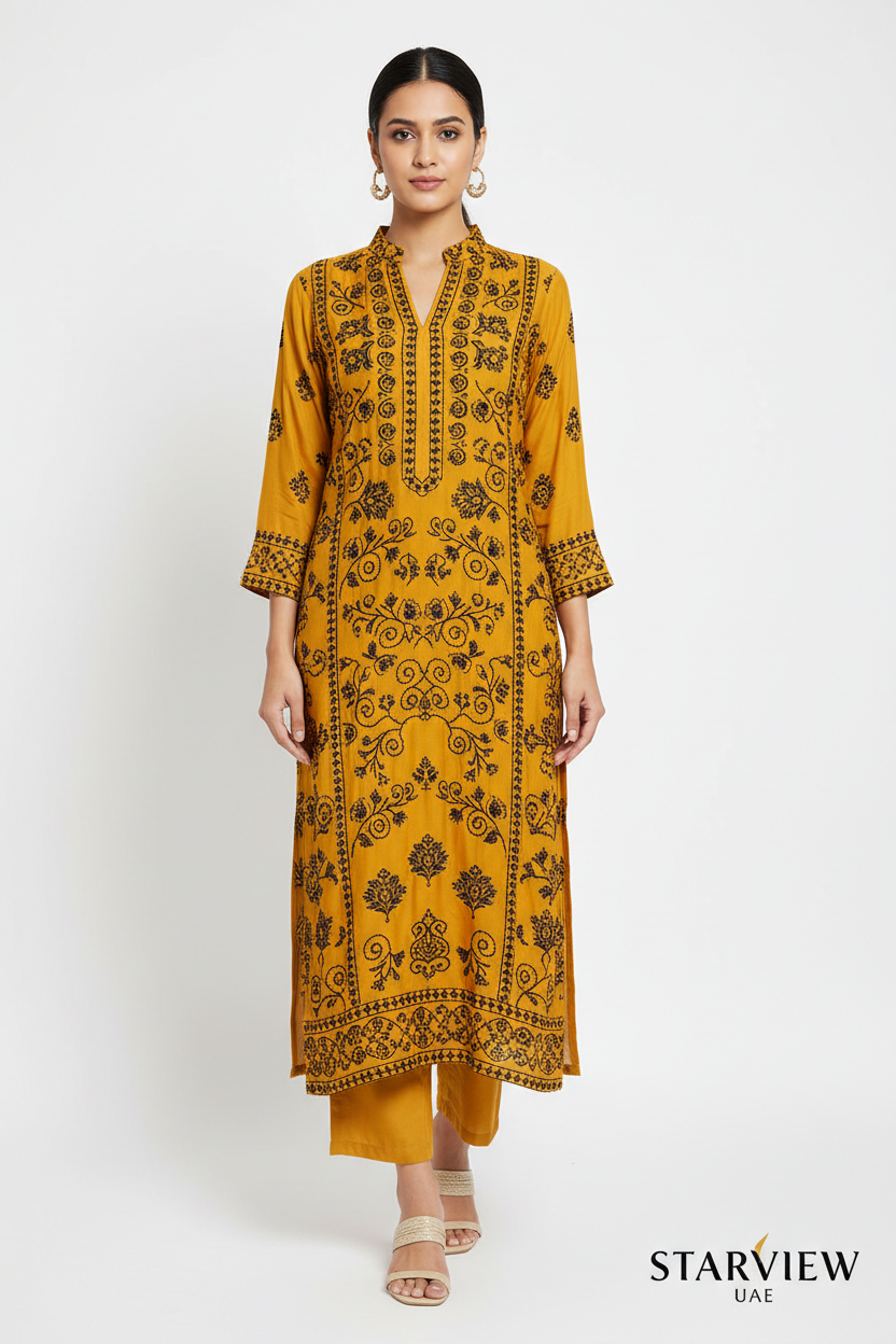 Starview Mustard Kurti