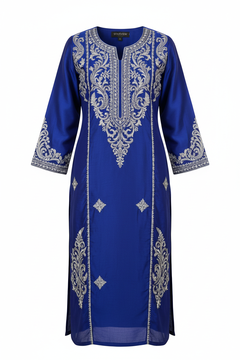 Starview Royal Blue Kurti